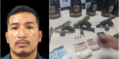 Assassino de delegado de Rondônia é preso em Manaus