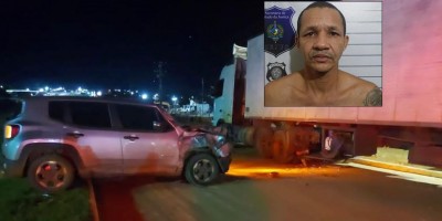 Com carro roubado, foragido foi baleado durante troca de tiros com a PM em RO