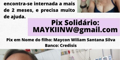 Ação entre amigos para custear passagens de cabelereira de Rolim de Moura que está com problemas de saúde no Estados Unidos 