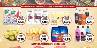 Promoção Supermercado Central, em Rolim de Moura 