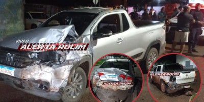 Motorista com sinais de embriaguez atingiu traseira de veículo, tentou fugir e bateu em outro carro logo em seguida em Rolim de Moura 