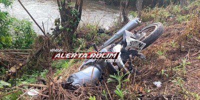 Encontrado caído à margem de rodovia, motociclista foi socorrido em estado grave nesta manhã em Rolim de Moura