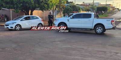 Quarto acidente de trânsito registrado neste sábado ocorreu no bairro Boa Esperança em Rolim de Moura 