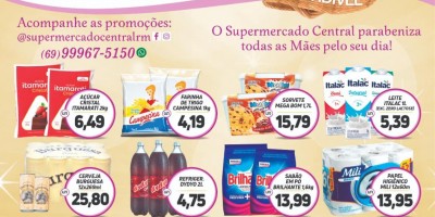 Promoção Supermercado Central, em Rolim de Moura 