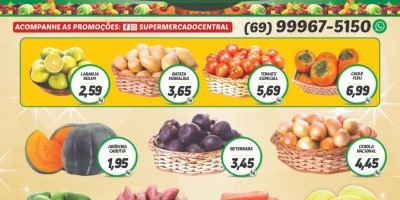 Promoção Supermercado Central, em Rolim de Moura 