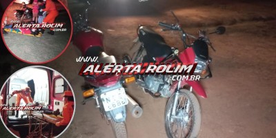  Colisão frontal entre duas motos deixou uma das condutoras com fratura durante a noite de quarta-feira em Rolim de Moura 