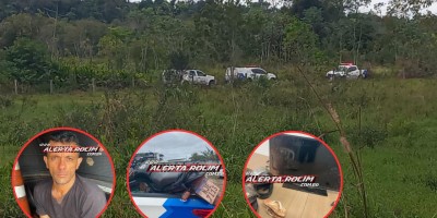 Após tentar se esconder em mata, individuo foi preso pela PM com moto furtada em Pimenta Bueno e TV furtada na zona rural de Rolim de Moura