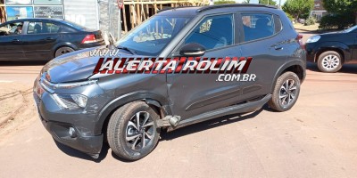 Segundo acidente de trânsito do dia envolveu dois carros em Rolim de Moura