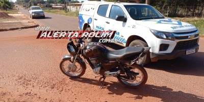 Colisão traseira marcou o terceiro acidente de trânsito nesta sexta-feira em Rolim de Moura