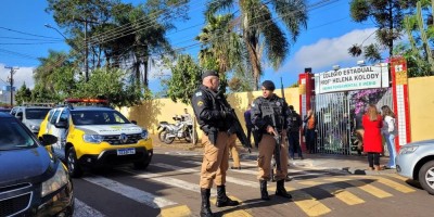 Menina foi morta em ataque a tiros em escola do Paraná
