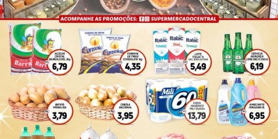 Promoção Supermercado Central, em Rolim de Moura 