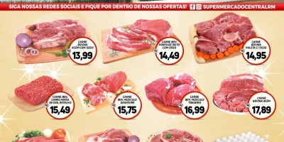 Promoção Supermercado Central, em Rolim de Moura 