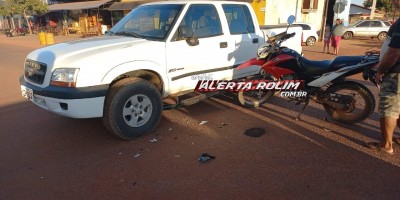 Mais um acidente de trânsito foi registrado nesta segunda-feira em Rolim de Moura
