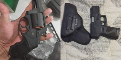 CAC teve duas armas furtadas de dentro de seu veículo em RO