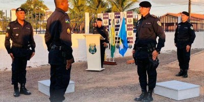 Sargento Sérgio assume comando da PM em Migrantinópolis
