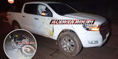 Mais um acidente de trânsito que deixou motociclista ferido foi registrado em Rolim de Moura