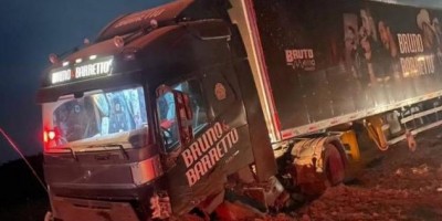 Morador de Cacoal morreu após acidente envolvendo carreta da dupla Bruno e Barreto, próximo a Vilhena