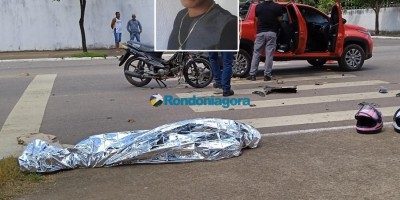 Jovem morreu após colidir moto em traseira de carro