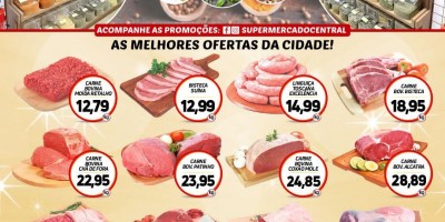 Promoção Supermercado Central, em Rolim de Moura 