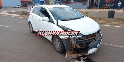PM e bombeiros registraram segundo acidente nesta sexta-feira em Rolim de Moura