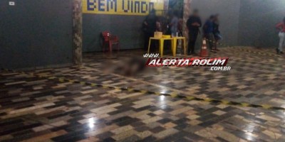 URGENTE - Homem morreu em casa de show no bairro Beira Rio em Rolim de Moura 