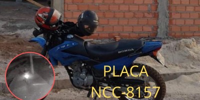 Ladrão furtou moto em funerária durante essa madrugada em Rolim de Moura - Vídeo