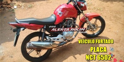 Veículo foi furtado nesta madrugada em Rolim de Moura