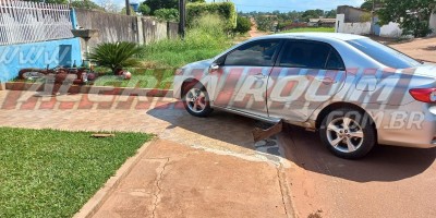 Segundo acidente de trânsito do dia deixou motociclista ferido, em Rolim de Moura