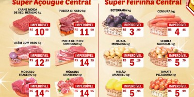 Promoção Supermercado Central, em Rolim de Moura 