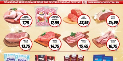Promoção Supermercado Central, em Rolim de Moura 