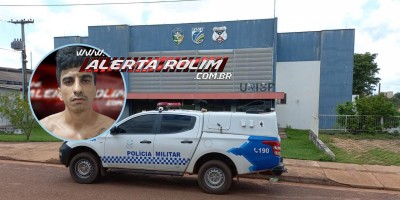 Polícia Militar recapturou um dos foragidos do Semiaberto que não retornou da saída temporária, em Rolim de Moura 