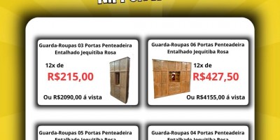 Folia de descontos Nippon Móveis em Rolim de Moura