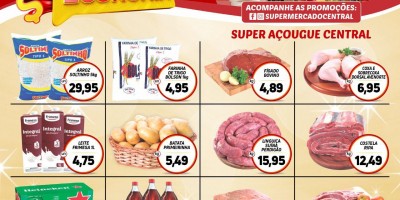 Promoção do supermercado central de Rolim de Moura