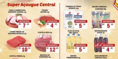 Promoção Supermercado Central, em Rolim de Moura 