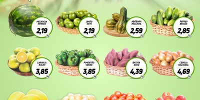 Promoção Supermercado Central, em Rolim de Moura 