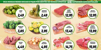 Promoção Supermercado Central, em Rolim de Moura 