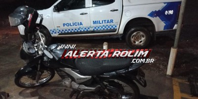 Idoso morreu após sofrer queda de moto no bairro Beira Rio, em Rolim de Moura