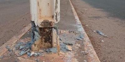 Homem perdeu partes dos dedos dos pés em acidente de trânsito, em Alta Floresta do Oeste 