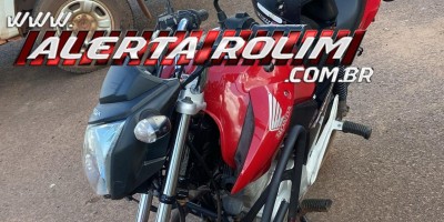 Em menos de duas horas após matéria publicada pelo Alerta Rolim, leitor do site localizou moto que havia sido furtada, em Rolim de Moura