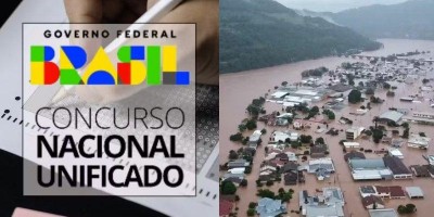 Governo Federal adia o Concurso Nacional Unificado em todo o país após enchentes no Sul 
