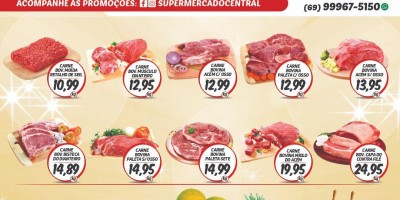 Promoção Supermercado Central, em Rolim de Moura