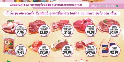 Promoção Supermercado Central, em Rolim de Moura 