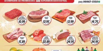 Promoção Supermercado Central, em Rolim de Moura 