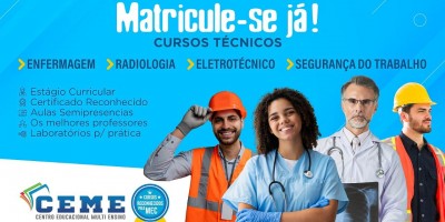 UNIASSELVI-CEME Rolim de Moura Anuncia Abertura de Matrículas para Cursos Técnicos: Prepare-se para o Mercado de Trabalho