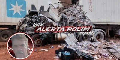 URGENTE – Morreu terceiro motorista envolvido em grave acidente entre 3 carretas no mês passado, em Rolim de Moura 