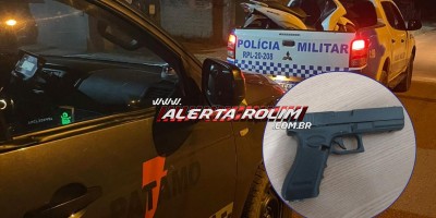 Durante ação rápida da PM, moto roubada foi recuperada e um menor de apenas 16 anos foi apreendido, em Rolim de Moura