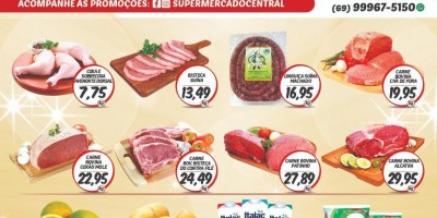 Promoção Supermercado Central, em Rolim de Moura 