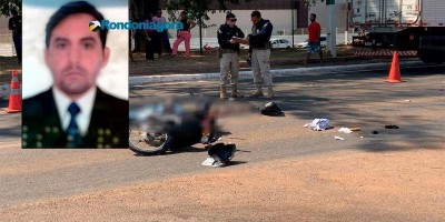 Motociclista morre esmagado por carreta em Porto Velho