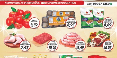 Promoção supermercado Central em Rolim de Moura