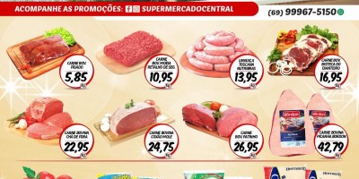 Promoção Supermercado Central, em Rolim de Moura 